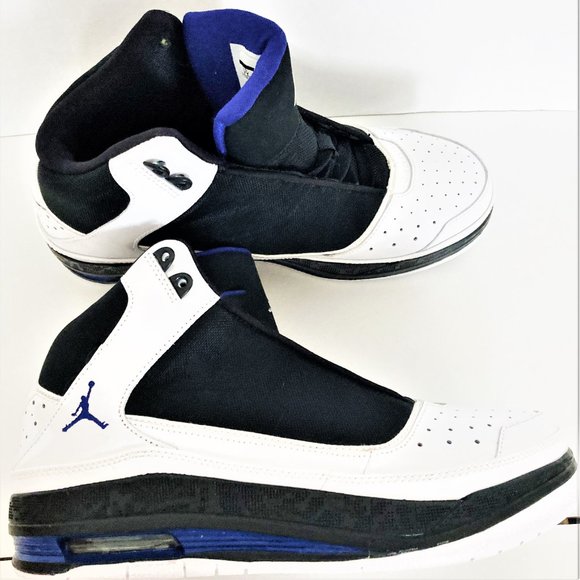 NEW ! Jordan shoes  Basketball Retro 2010 Men 7  Women 8 428928 White blue black main image 4